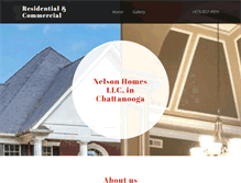 Tablet Screenshot of nelsonhomesllc.com